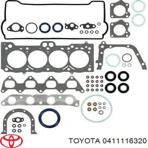 Купити 0411116320 Toyota Комплект прокладок