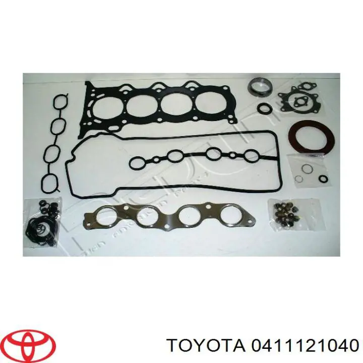 Комплект прокладок двигуна, повний Toyota Yaris (P10) (Тойота Яріс)