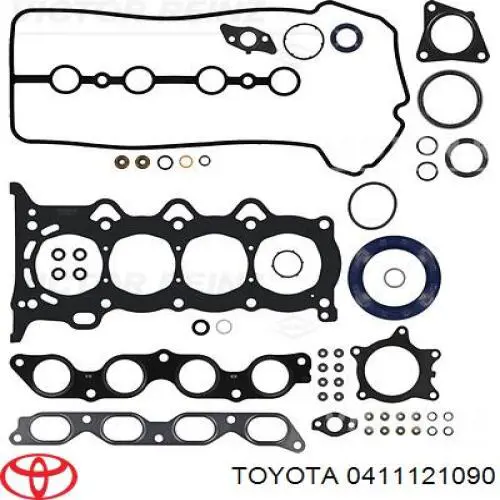 Комплект прокладок двигуна, повний Toyota 0411121090 ціна, від 158.24 USD