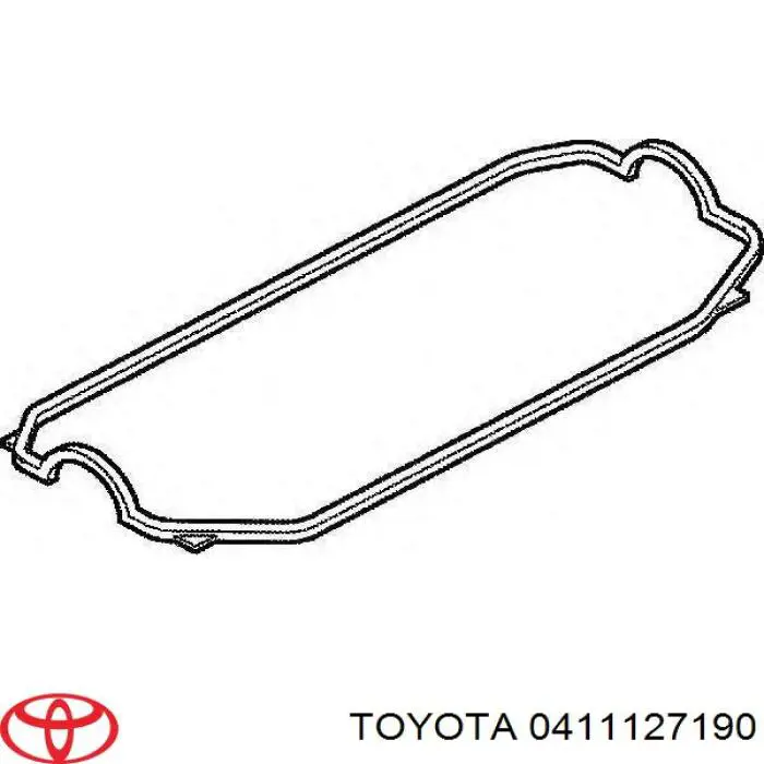 Комплект прокладок двигуна, повний 0411127190 Toyota