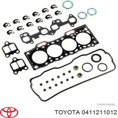 Комплект прокладок двигуна, верхній Toyota 0411211012 ціна, від 42.37 USD