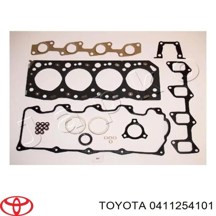 0411254101 Toyota комплект прокладок двигуна, верхній