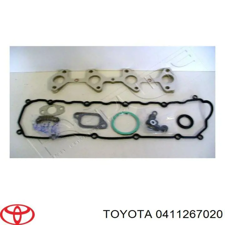 Комплект прокладок двигуна, верхній Toyota 0411267020 ціна, від 76.99 USD