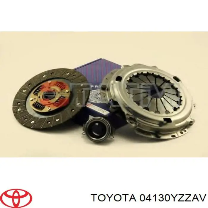 04130YZZAV Toyota комплект зчеплення (3 частини)