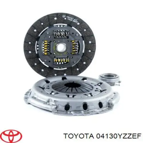 Комплект зчеплення (3 частини) Toyota 04130YZZEF ціна, від 172.32 USD