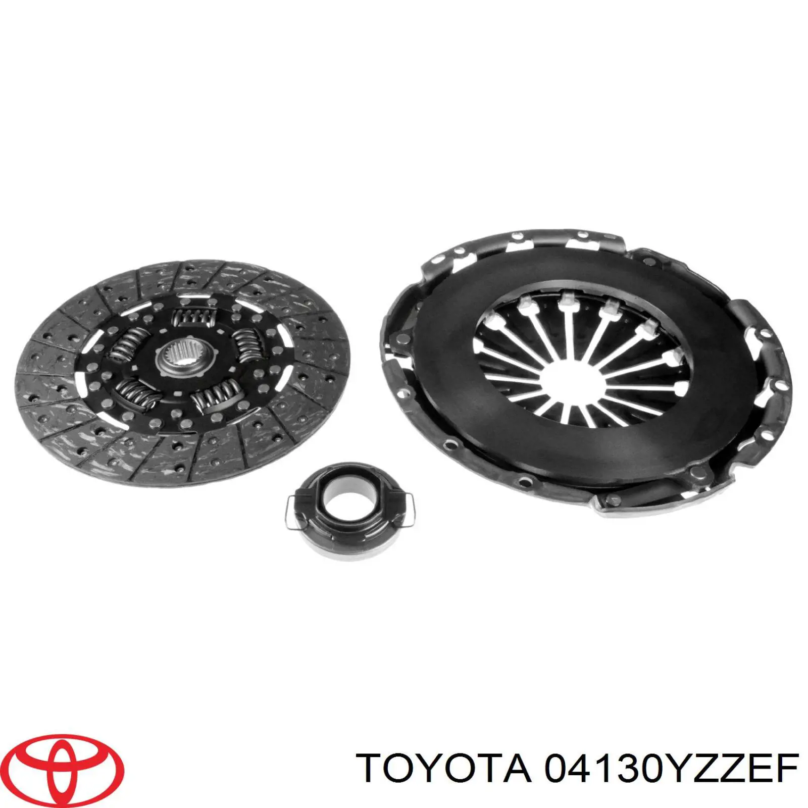 04130YZZEF Toyota Зчеплення в зборі