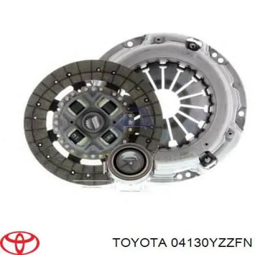 04130YZZFN Toyota Зчеплення в зборі