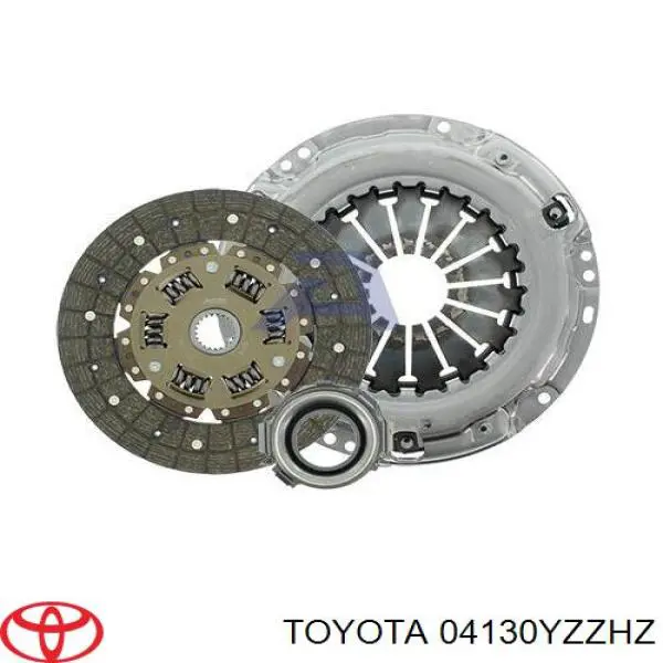 04130YZZHZ Toyota Зчеплення в зборі
