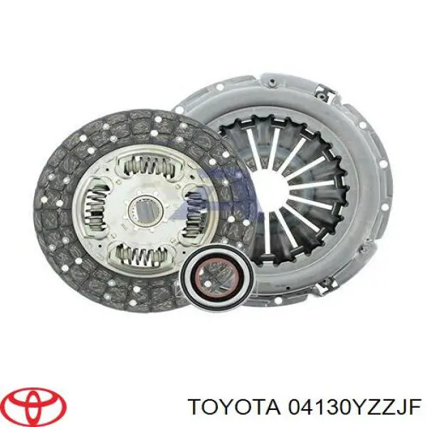 04130YZZJF Toyota Зчеплення в зборі