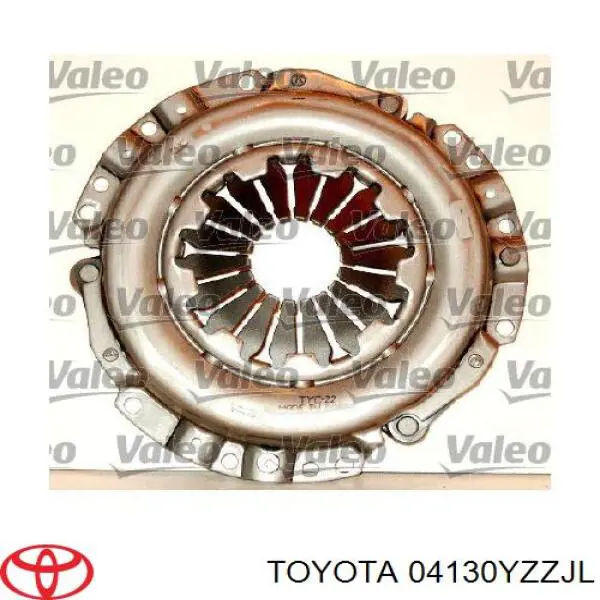 04130YZZJL Toyota Зчеплення в зборі
