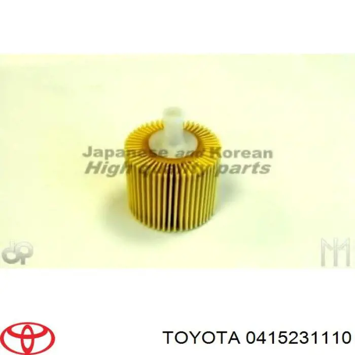 Масляний фільтр двигуна Toyota 0415231110 ціна, від 6.56 USD