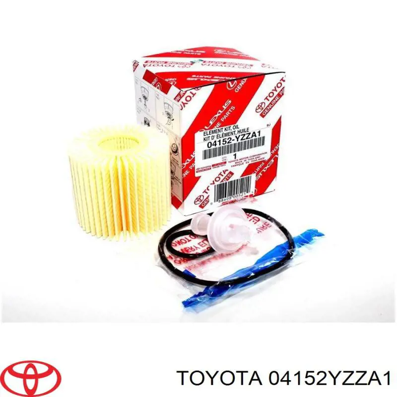 Масляний фільтр 04152YZZA1 Toyota