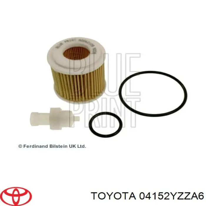04152YZZA6 Toyota Фільтр масла