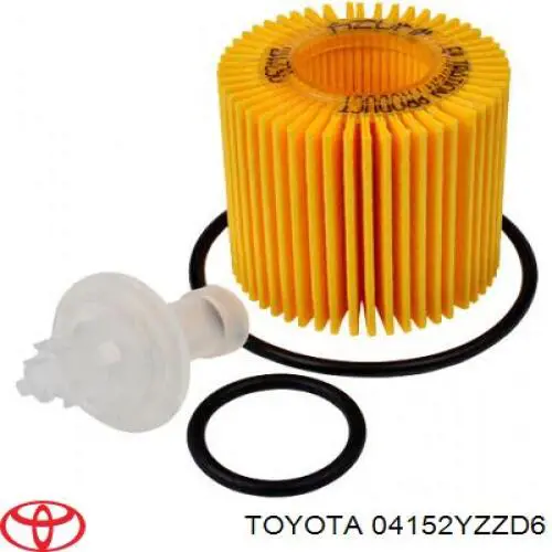 Масляний фільтр двигуна Toyota 04152YZZD6 ціна, від 6.54 USD