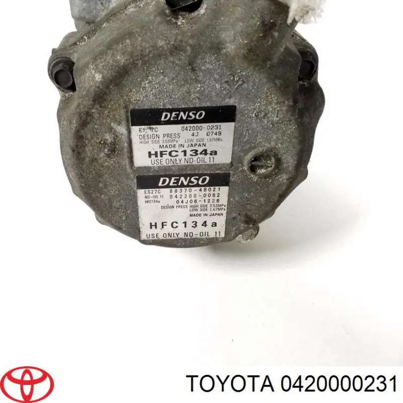 0420000231 Denso Компресор холодоагенту