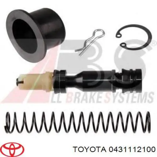 Ремкомплект головного циліндру зчеплення Toyota 0431112100 ціна, від 22.89 USD