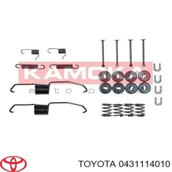 Ремкомплект головного циліндру зчеплення Toyota 0431114010 ціна, від 81.44 USD