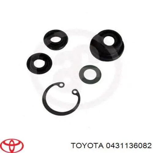 Ремкомплект головного циліндру зчеплення Toyota 0431136082 ціна, від 3.58 USD