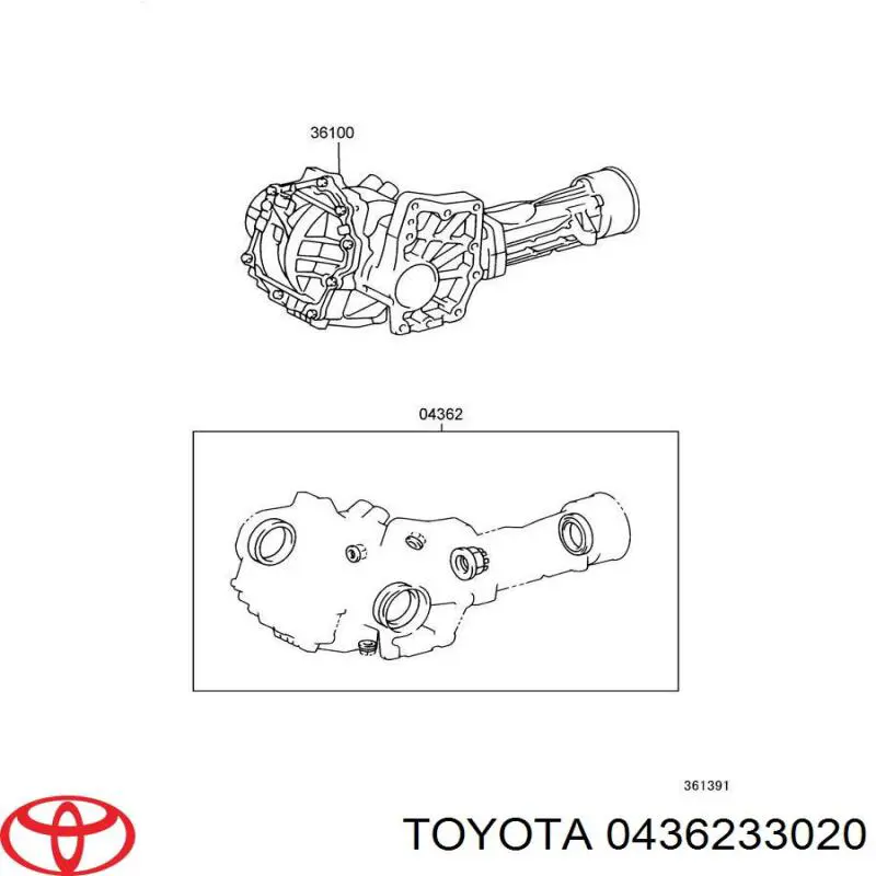  0436233020 Toyota