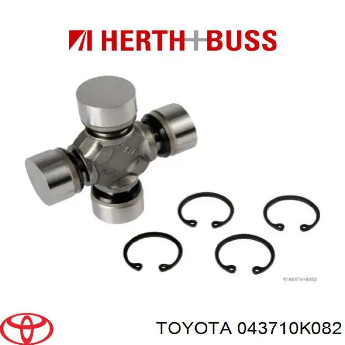 Купити 043710K082 Toyota Хрестовина карданного валу