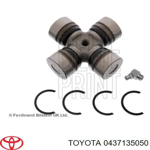 Хрестовина карданного валу 0437135050 Toyota