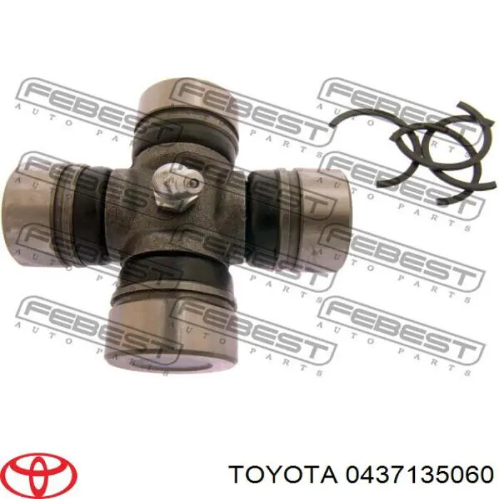 Хрестовина карданного валу Toyota 437135061 ціна, від 15.00 USD