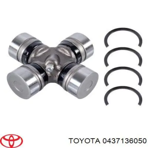 Купити 0437136050 Toyota Хрестовина карданного валу