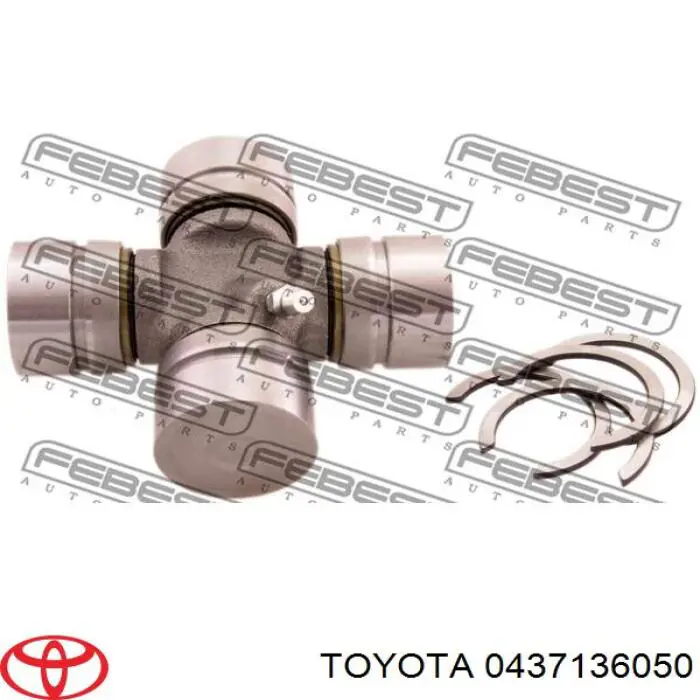 0437136050 Toyota хрестовина карданного валу