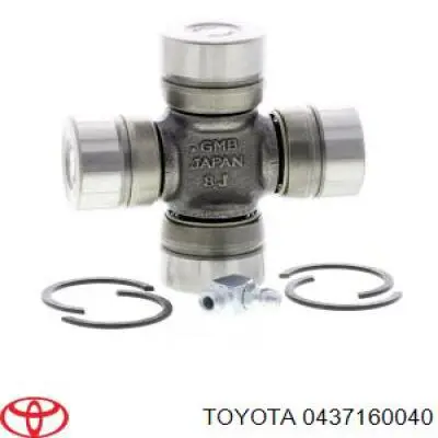 Хрестовина карданного валу Toyota 0437160040 ціна, від 15.02 USD