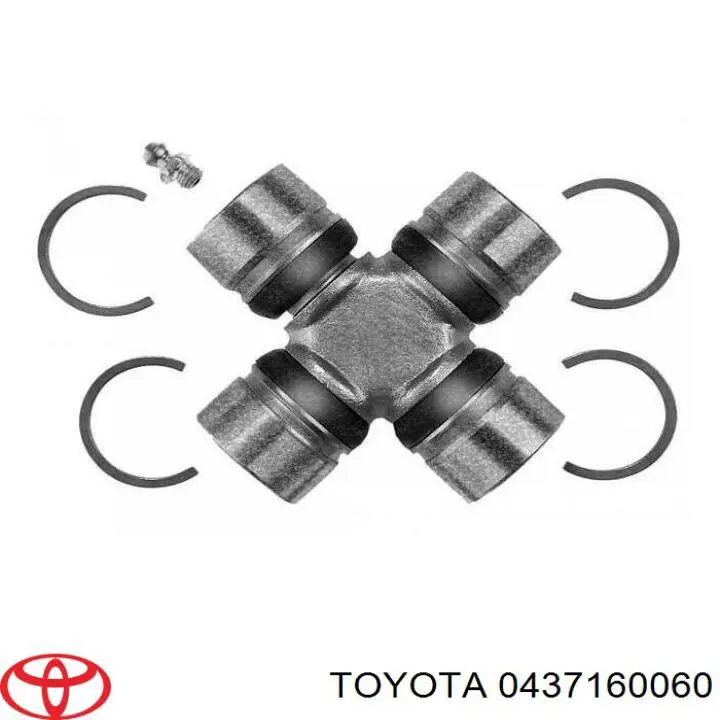 Хрестовина карданного валу 0437160060 Toyota