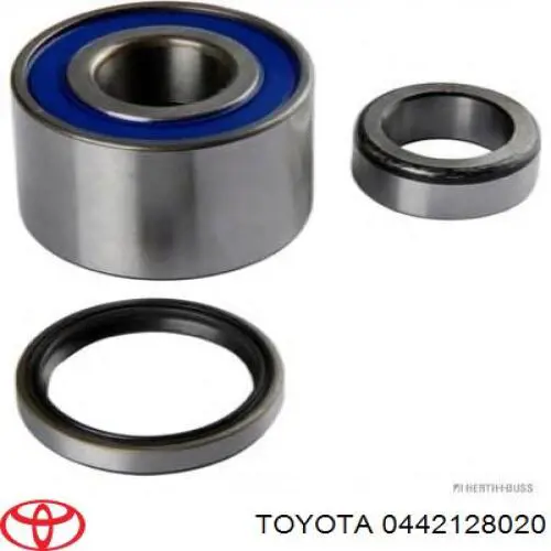 Підшипник задньої ступиці 0442128020 Toyota