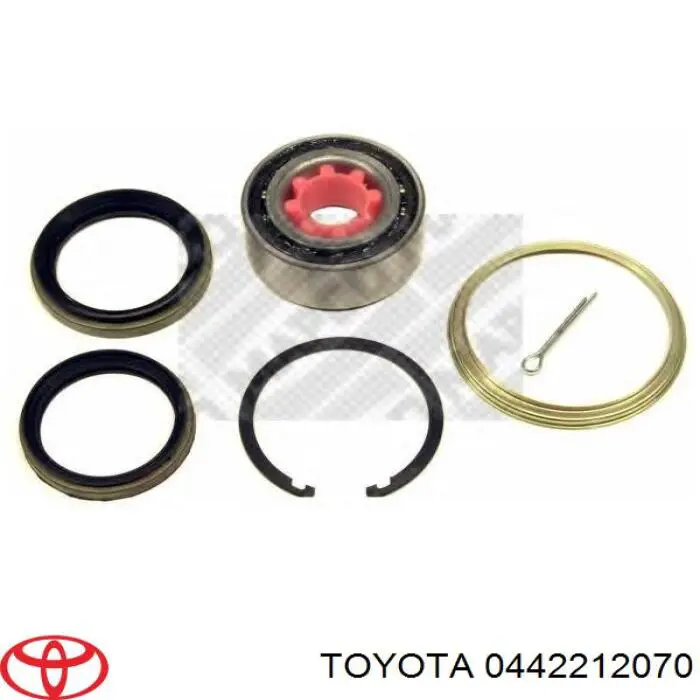 Сальник передньої маточини Toyota 0442212070 ціна, від 6.17 USD