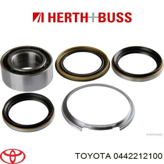 Сальник передньої маточини Toyota 0442212100 ціна, від 3.66 USD