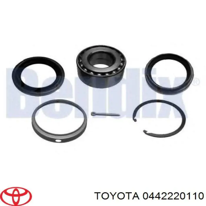 Купити 0442220110 Toyota Сальник передньої маточини