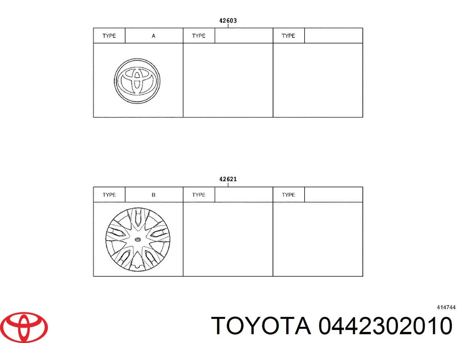  442302010 Toyota