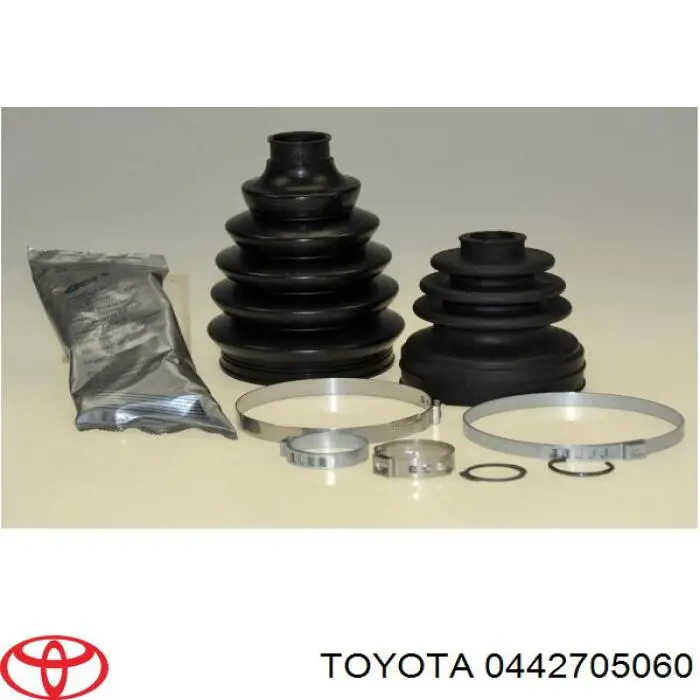 Купити 0442705060 Toyota Пильники ШРКШів передній піввісі, комплект