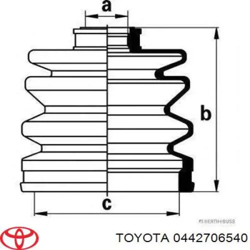 442706540 Toyota 