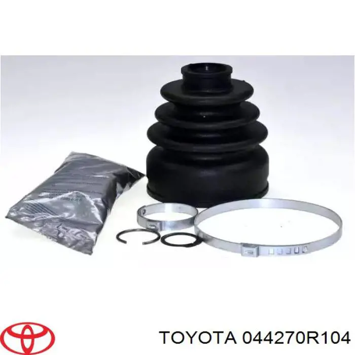 044270R104 Toyota Пильники ШРУСів передній піввісі, комплект