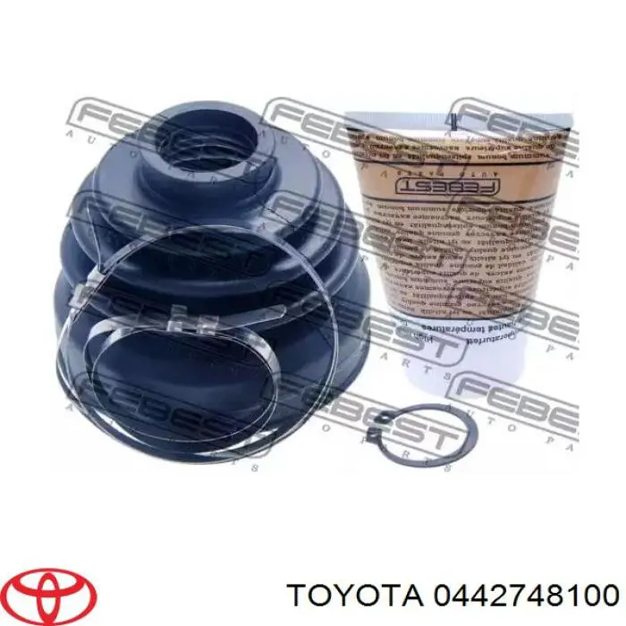 Пильник шарніра кутових швидкостей зовнішній передній Toyota 0442748100 ціна, від 318.97 USD