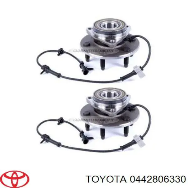 0442806330 Toyota Пильники ШРУСів передній піввісі, комплект