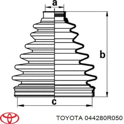 044280R050 Toyota 