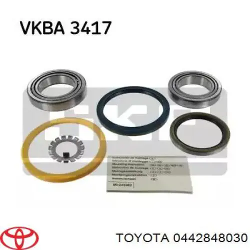 Пильник шарніра кутових швидкостей зовнішній передній Toyota 0442848030 ціна, від 5.30 USD