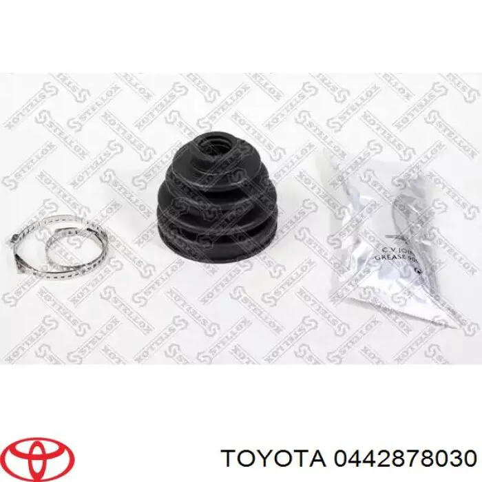 Пильники ШРКШів передній піввісі, комплект Toyota 0442878030 ціна, від 33.46 USD