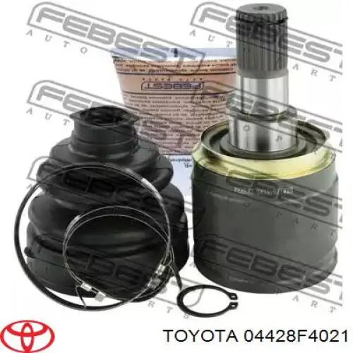 Пильник гранати внутрішній, передній півосі Toyota 04428F4021 ціна, від 8.68 USD
