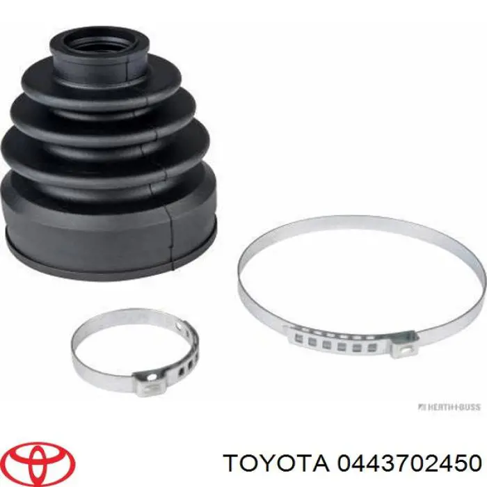 0443702450 Toyota Пильник шарніра кутових швидкостей внутрішній передній лівий