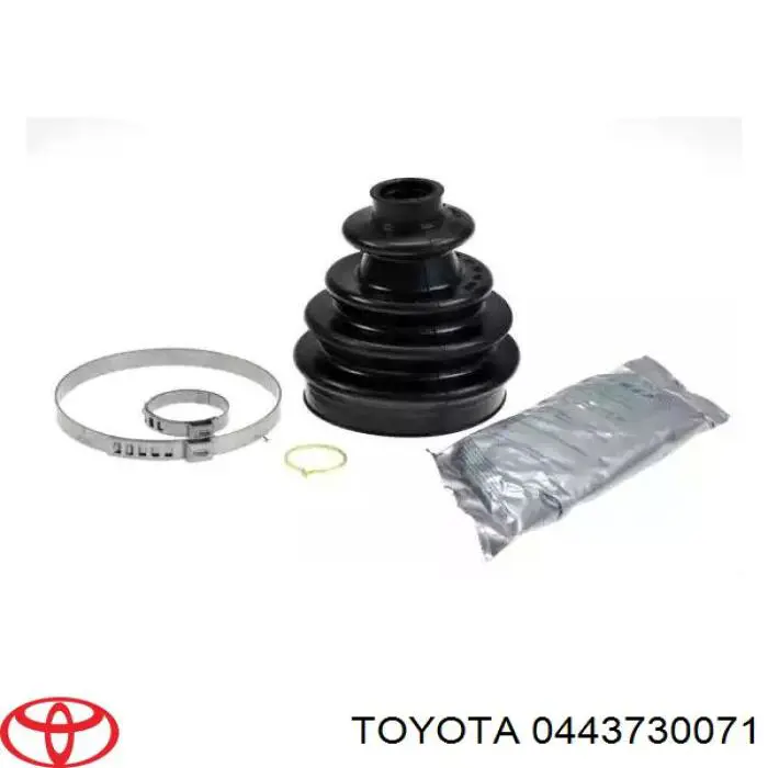 Пильник гранати внутрішній, передній півосі Toyota 0443730071 ціна, від 9.15 USD