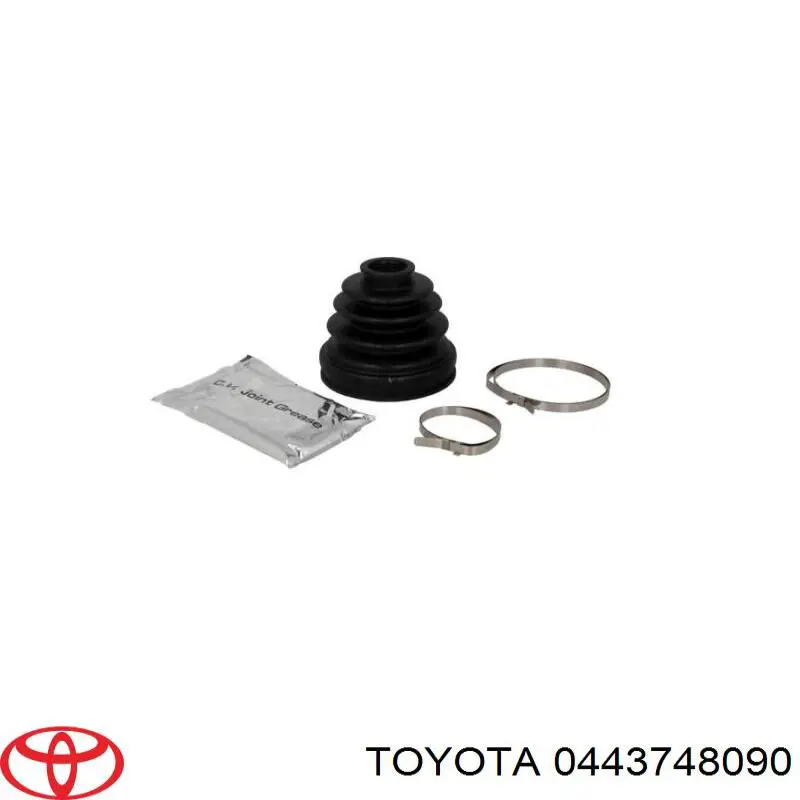 Купити 0443748090 Toyota Пильник гранати внутрішній, правий