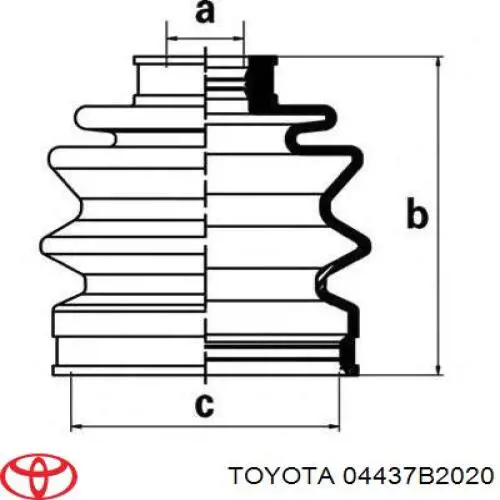 04437B2020 Subaru 