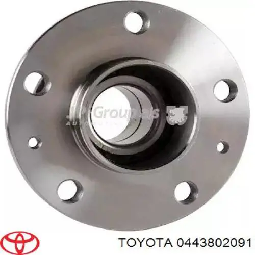 0443802090 Toyota Пильник ШРКШ внутрішній, правий
