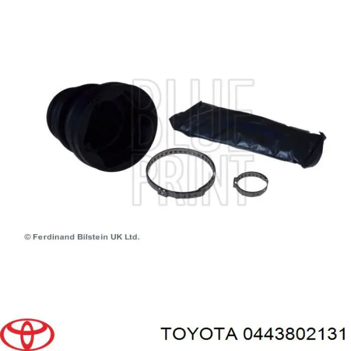 Купити 0443802131 Toyota Пильник шарніра кутових швидкостей внутрішній передній